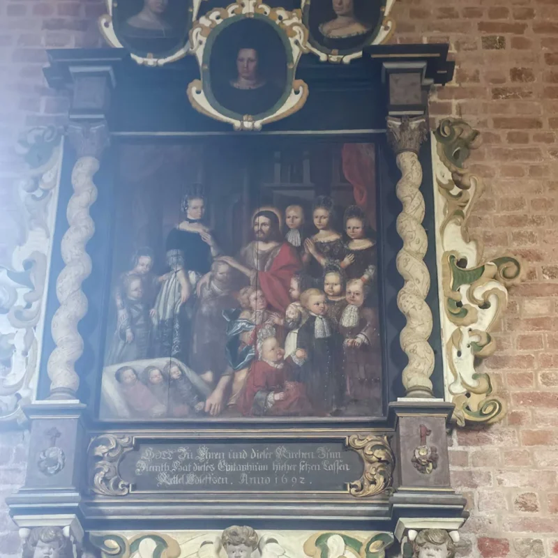 Pellworm Alte Kirche Epitaph B